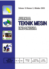 Jurnal Teknik Mesin Indonesia Vol 18 No 2 2023