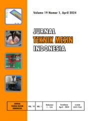 Jurnal Teknik Mesin Indonesia Vol 19 No 1 2024