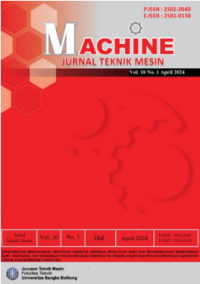 Image of Jurnal Nasional Teknik Mesin Vol 10 No 1 2024