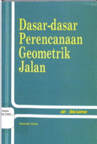 Image of Dasar-dasar Perencanaan Geometrik Jalan