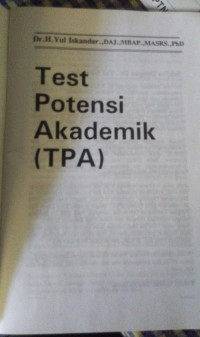 Image of Tes Potensi Akademik