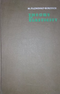 Image of THEORY Of ELASTICITY