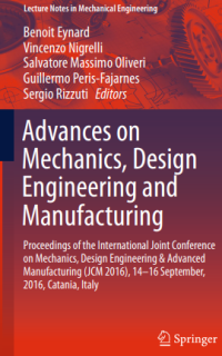 Advances on Mechanics,
Design Engineering
and Manufacturing