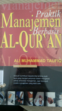 Image of PRAKTIK MANAJEMEN BERBASIS AL-QUR'AN
