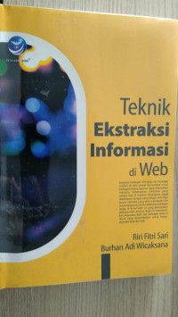 TEKNIK EKSTRAKSI INFORMASI DI WEB