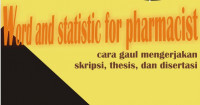 Word and Statistic for Pharmacist