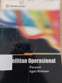 Image of Penelitian Operasional