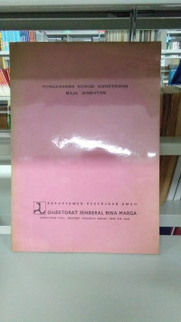 Image of PENGAMANAN KOROSI KONSTRUKSI BAJA JEMBATAN