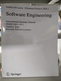 Image of SOFTWARE ENGINEERING