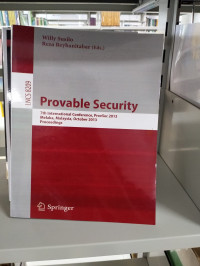 PROVABLE SECURITY