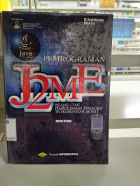 Pemrograman J2ME