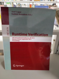 Image of RUNTIME VERIFICATION