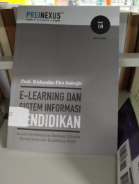 Image of e-learning dan sistem informasi