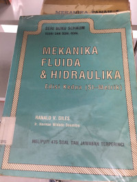 Image of MEKANIKA FLUIDA & HIDRAULIKA