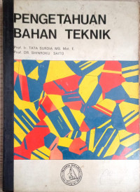 Image of PENGETAHUAN BAHAN TEKNIK