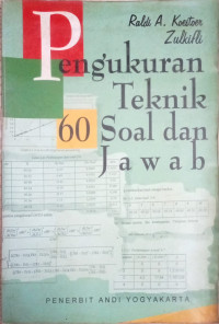 Pengukuran Teknik 60 Soal dan Jawab