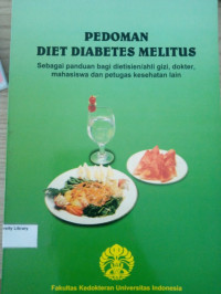 Image of Pedoman Diet Diabetes Melitus