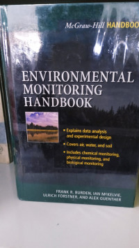 Image of environmental monitoring handbook