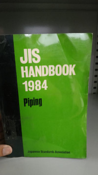 JIS HANBOOK 1984