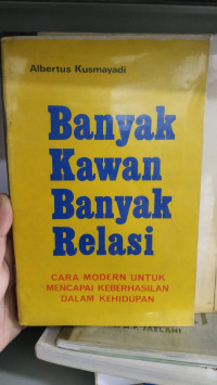 Image of Banyak Kawan Banyak Relasi