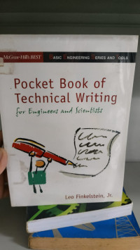 POCKET BOOK OF TECHNICAL WRITING