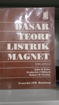 Image of DASAR TEORI LISTRIK MAGNET EDISI KETIGA