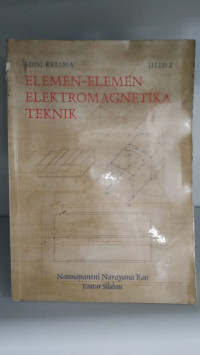 Image of ELEMEN-ELEMEN ELEKTROMAGNETIKA TEKNIK EDISI KELIMA JILID 2