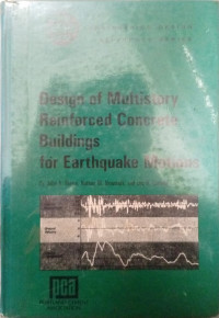 Design of Multistory Reinforced Concrete Buildings for Earthquake Motions