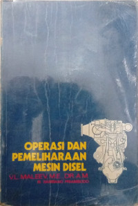 Image of OPERASI DAN PEMELIHARAAN MESIN DISEL