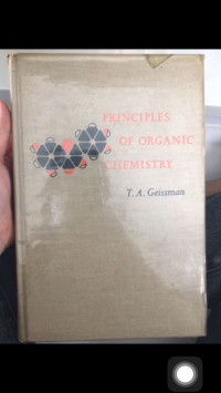 Image of PRINCIPLES OF ORGANIC CHEMISTRY