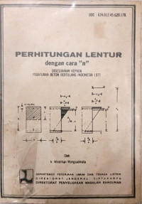 PERHITUNGAN LENTUR dengan cara 