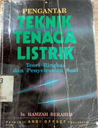 Image of Pengantar Teknik Tenaga Listrik