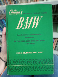 Image of repair and tune up guide for BMW illustrated
