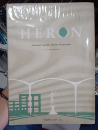Image of HERON Structural concrete : Science into practice