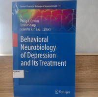 Image of Behavioral Neurobiology of Depression and Its Treatment