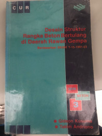 Desain Struktur Rangka Beton Bertulang di Daerah  Rawa Gempa, Seri Beton 3