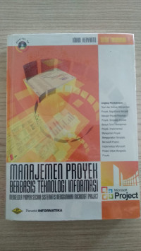 Image of Manajemen proyek Berbasis Teknologi Informasi mengelola proyek secara Sistematis menggunakan microsoft project