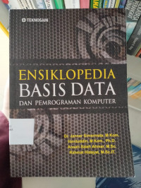 Image of ENSIKLOPEDIA BASIS DATA DAN PEMOGRAMAN KOMPUTER