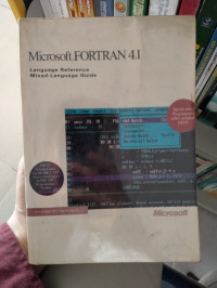 Image of Microsoft FORTRAN 4.1 Language Reference Mixed-Language Guide