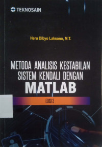 Image of METODA ANALISIS KESTABILAN SISTEM KENDALI DENGAN MATLAB