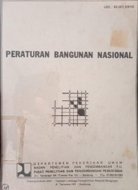 Image of Peraturan Bangunan Nasional