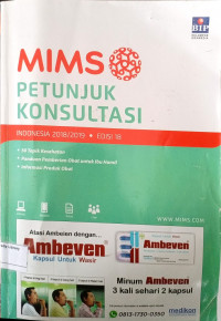 MIMS PETUNJUK KONSULTASI