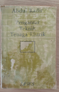 Pengantar Teknik Tenaga Listrik