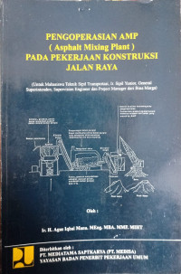 Image of pengoperasian amp pada pekerjaan konstruksi jalan raya
