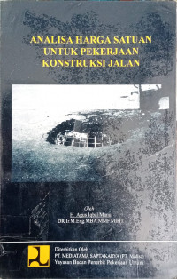 Image of Analisa Harga satuan untuk Pekerjaan Konstruksi Jalan