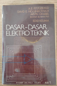 Image of Dasar - Dasar Elektro Teknik Edisi kelima Jilid 1