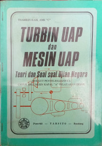 Image of TURBIN UAP dan MESIN UAP Teori dan Soal soal Ujian Negara
