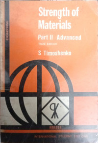 Image of STRENGTH OF MATERIALS PART 2 Advanced