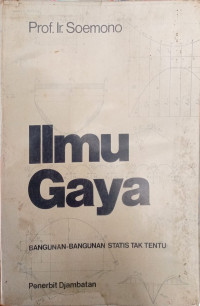 Image of Ilmu Gaya BANGUNAN-BANGUNAN STATIS TAK TENTU