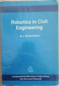 Image of ROBOTICS IN CIVIL ENGINEERING